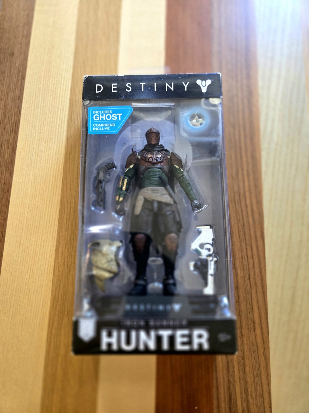 Destiny Iron Banner Hunter Action Figure – Includes Ghost